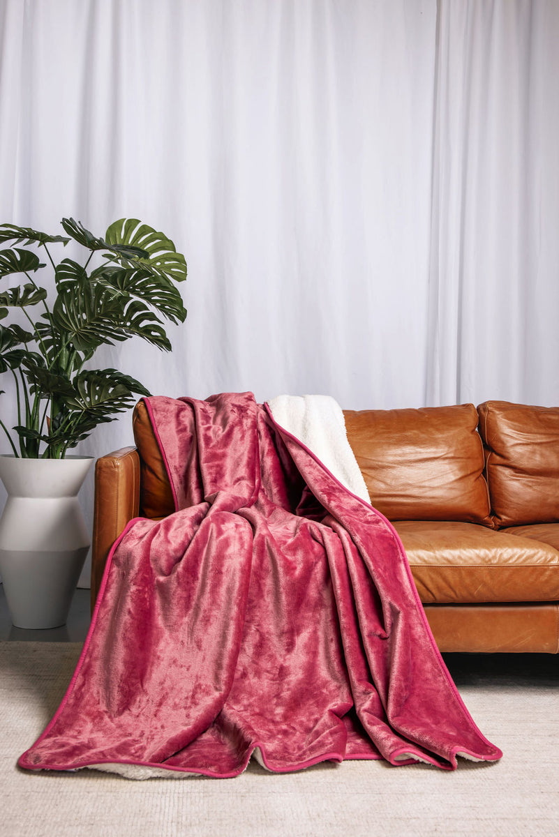 Waterproof Splash Blanket™️ Mulberry The OG Splash Blanket US